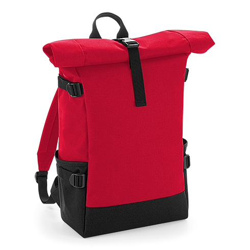 BG858 Block Roll-Top Backpack